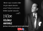 Büyük Önderimiz Mustafa Kemal Atatürk’ü saygı ve minnetle anıyoruz…